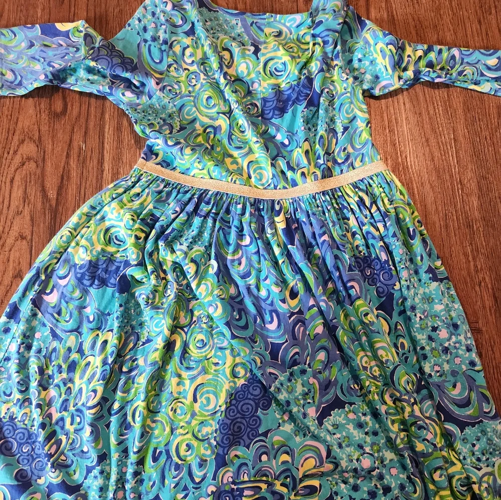 EUC Lilly Pulitzer Girls Dress - Picture 5 of 5